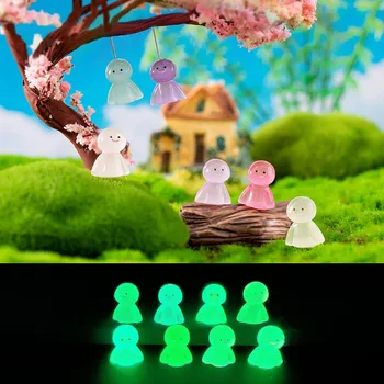 1PC Žiariace Elfovia Slnečný Bábika Údaje pre Rozprávková Záhrada Dekor Micro Gnome Brikety Miniatúrne Terárium Ornament