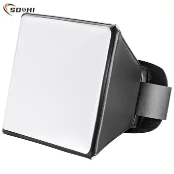 1pc Mini Softbox Difuzér Pre Blesk Rýchlosť Svetla Prenosné Fotografie Flash Softbox Difúzor 10x13cm