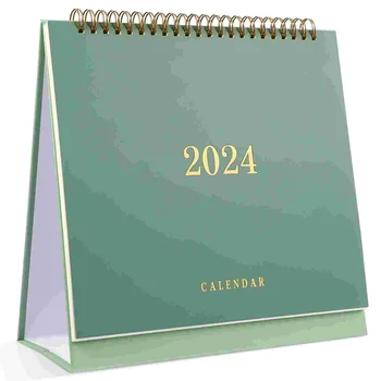2024-2025 Mesačný Kalendár Od Júla Decembru 2024 2025 Stojí Flip Stolový Kalendár