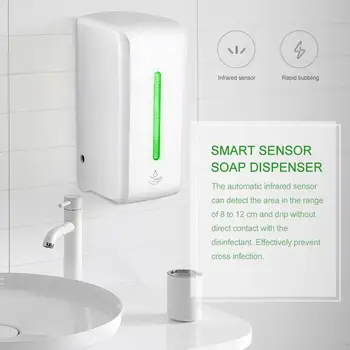 850ml Touchless Automatické Mydla Senzor Tekuté Mydlo Dispensador Ručné Umývanie Stenu Mydla Kuchyňu, Kúpeľňu