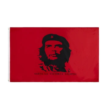 90*150 CM EI Ernesto CHE Guevara Vlajkou za slobodu