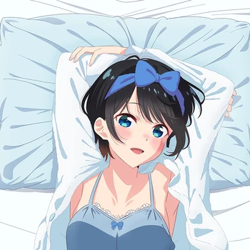 Anime Prenájom Priateľku Ichinose Chizuru Sexy Dakimakura Objímanie Telo Vankúš Obliečky na Vankúš Otaku posteľná bielizeň NWS