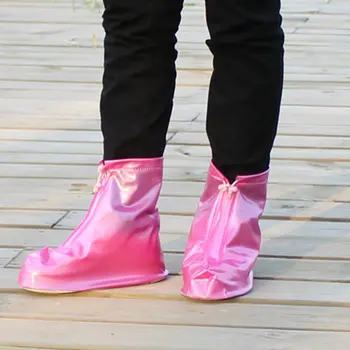 Anti-Slip Nepremokavé Muži Ženy Opakovane Topánky Pokrýva Farbou Vonkajší Dážď Ochranný Kryt Pribrala Rainshoe Kryt