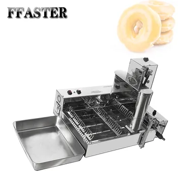 Automatické Šišku Stroj Na Výrobu Komerčných Digitálny Displej Šišky Maker Prstencového Tortu Fryer Stroj