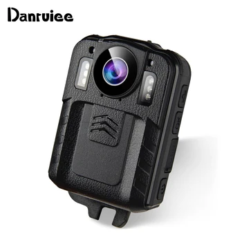Danruiee M2 HD 1080p Telo Fotoaparátu Nosené HDR Mini Kamera Nočného Videnia Alarm Polícia Hrudníka Fotoaparát 3000mAh Bodycam Videokamera Dash Cam