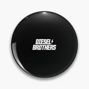 Diesel Bratia Hd Logo Ver 5 Pin Soft Tlačidlo Pin Tvorivé Dekor Zábavné Brošňa Šperky Odznak Milenca Oblečenie, Klobúk Cartoon Golier
