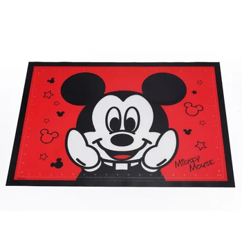 Disney Mickey Mouse Aisha Super veľké silikónové podložky žiaruvzdorné vodovzdorná pad Vinyl proces pad Non slip tabuľka mat Darček