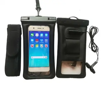 Floatable Univerzálny Vodotesný Telefón Prípade, Vode odolná Taška Mobile Pokrytie IPX8 Certifikované Suché Taška S Audio Jack Pre IPhone