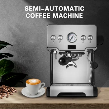ITOP 15 Bar taliansky Semi-Automatický kávovar Cappuccino Mlieko Bublina Maker Espresso kávovar pre Domáce Latte TO-CRM3605