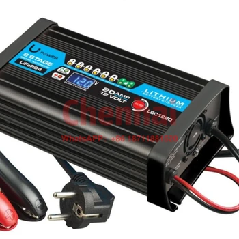 Kvalitné automatické LiFePO4 lítiová batéria 12V 20A nabíjačky batérií