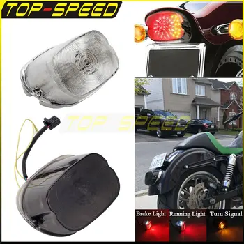 LED Brzdové zadné Svetlo smerovku Na Harley Softail Road King Sportster Dyna Glide Electra Glide Nočný Vlak Fat Boy Low Rider