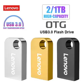 Lenovo 2TB Pero Jednotku USB Flash Disk 3.0 512 gb diskom 1 tb 256 GB 128 GB Nepremokavé kl ' úč High Speed USB Memoria Doprava Zadarmo