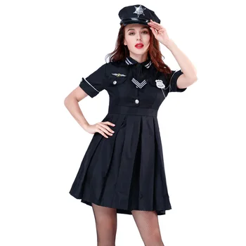 M-XL, nočný klub, hranie Rolí Cop Fáze Kostým Polície Žena Jednotné Strany Maškarný Cosplay Kostýmy