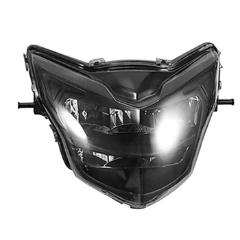 Motocykel Časti Predného Svetlometu Kapotáže Údené Shell Pre Yamaha LC135 V6 V2 Klip Vedúci Svetlo LED Spojler Maska Kryt Dirt Bicykle