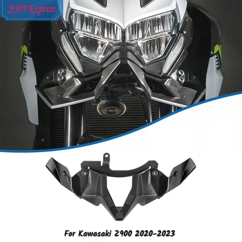 Motocyklové Príslušenstvo Predné Koleso Zobák Nos Kužeľ Kryt Pre Kawasaki Z900 2020-2023 Nižšie Svetlometu Kapotáže Aerodynamický Winglets