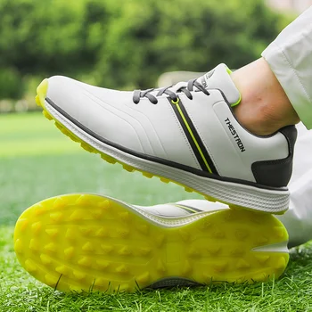 Muži Golfové Topánky Ženy Golf Nosí pre Mužov Vonkajšie Golfistov Vychádzkové Topánky Anti Slip Športové Tenisky