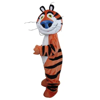 Nové Dospelých Horúce Predaj Pena Roztomilý Tiger Fantázie Cartoon Maskot Kostým Plyšový Vianočný Maškarný Halloween Kostým Maskota