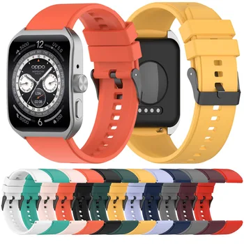 Originálne Športové Watchband Silikónové Popruh Pre OPPO watch4 pro Smartwatch Príslušenstvo Náhradné Zápästia Correa Popruh
