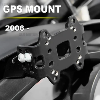 Pre BMW K1300GT Motocykel K1200GT K 1200 GT 2006 - Sklo Mount Držiak Navigácie GPS, Smartphone Držiak Nastaviteľný uhol