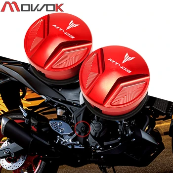 Pre Yamaha MT-03 MT03 MT 03 2014-2021 2020 2019 Motocykel CNC Vysokej kvality Vyrezávané Dekoratívny Kryt Zástrčka Rám Krytky otvorov