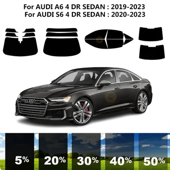 Precut nanoceramics auto UV Okno Odtieň Auta Automobilový Okno Film Pre AUDI S6 4 DR SEDAN 2020-2023