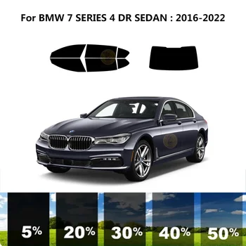 Precut nanoceramics auto UV Okno Odtieň Auta Automobilový Okno Film Pre BMW 7 SERIES G11/G12 4 DR SEDAN 2016-2022
