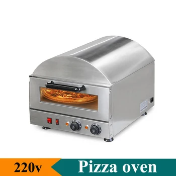 Profesionálne Rúry na Pečenie Stroj Chlieb Pizza Koláč Hriankovač S Časovač Chlieb Maker 220V Electric Pizza Pec 2KW 