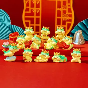 Ručný Mikro Krajiny Málo Nový Rok Remesiel Čína-Elegantné Figúrka Živice Dragon Príslušenstvo Domáce Dekorácie