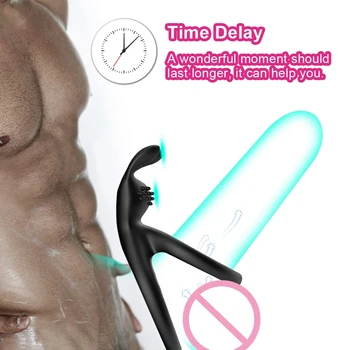 Sexuálne Hračky pre Páry Dospelých Sex Produkt Silikónové Krúžky na Penis Penis Krúžok Klitorálny Stimulácia Oneskorenie Ejakulácie Muž Masturbator