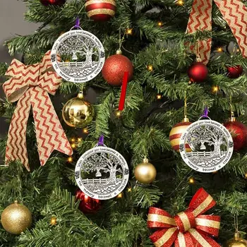 Vianočné Pamätný Prívesok Domáce Dekorácie Vianočné Spomienky Strom Stane, Keď Vaša Ozdoba Miloval Pamätník Ornament M3N3