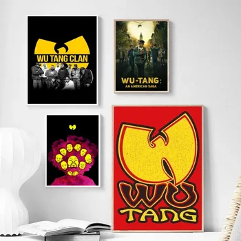 Wu-t-tangs Klanu Plagát, Tlač Na Obývacia Izba Nálepky Maliarske Umenie Domov Stenu Obrázky a Decor