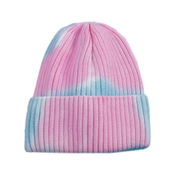 Y166 Zimné Pletený Hat pre Sladké Dievča Vetru Ručné Chladné Počasie Lyžovanie na Koni Klobúk