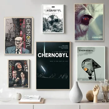 Černobyle Umenie Plagátu Kraft Papier Vintage Plagát Na Stenu Umenie Maľba Štúdie Estetické Umenie Malej Veľkosti Samolepky Na Stenu