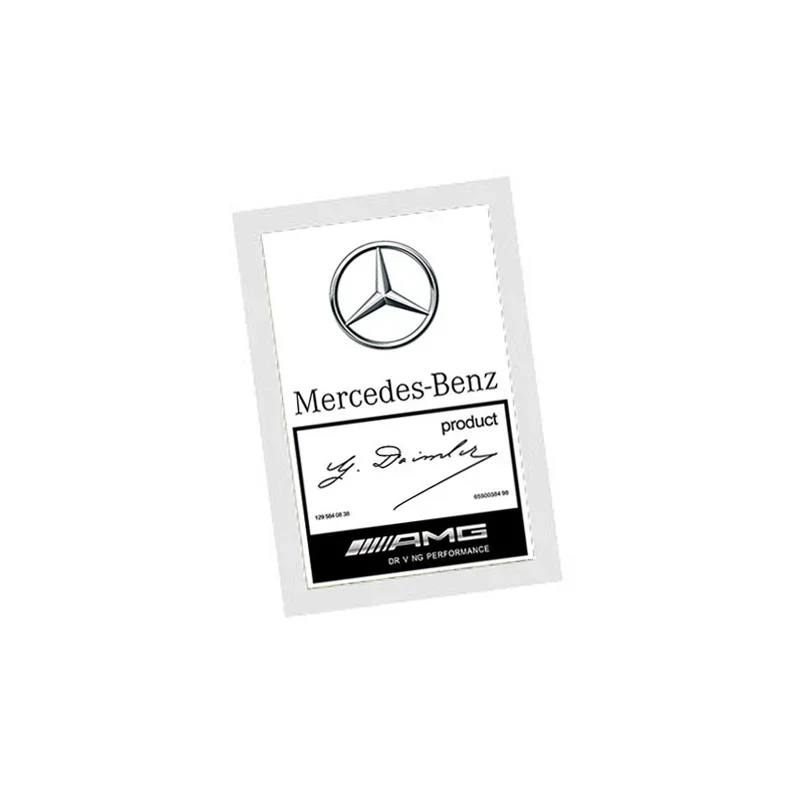 1Pcs V Aute JDM Všeobecné Štandardné Auto Logo Nálepky V Aute Elektrostatické Na Mercedes Benz GLB GLC GLE W203 W204 W205 W210 W211
