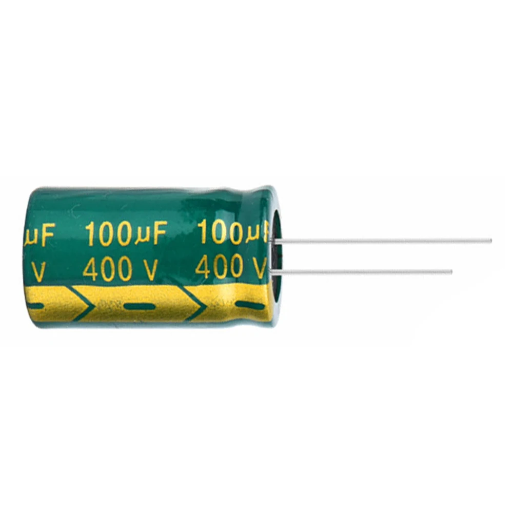 2 KS 400V100UF 18*30 mm 100UF 400V 18*30 Hliníkové elektrolytický kondenzátor