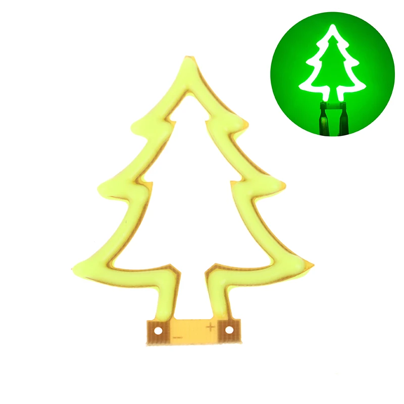 DIY Žiarovka Príslušenstvo 3V LED COB Edison Flexibilné Zelené Svetlo Vianočný Stromček Vlákna Sviečka Dióda Holiday Party Dekorácie